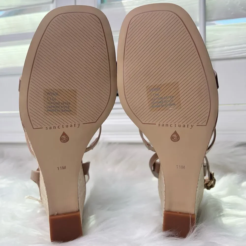 New Women’s Sanctuary Wink Wedge Sandal Size 11